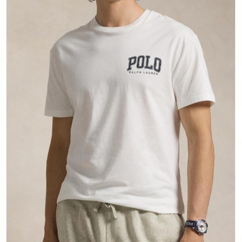MENS RALPH LAUREN POLO S/S T-SHIRT~WHITE~XXL~NWT